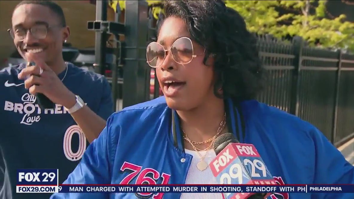 Sixers fan shades Knicks fans: "people in New York can't afford to go to MSG"